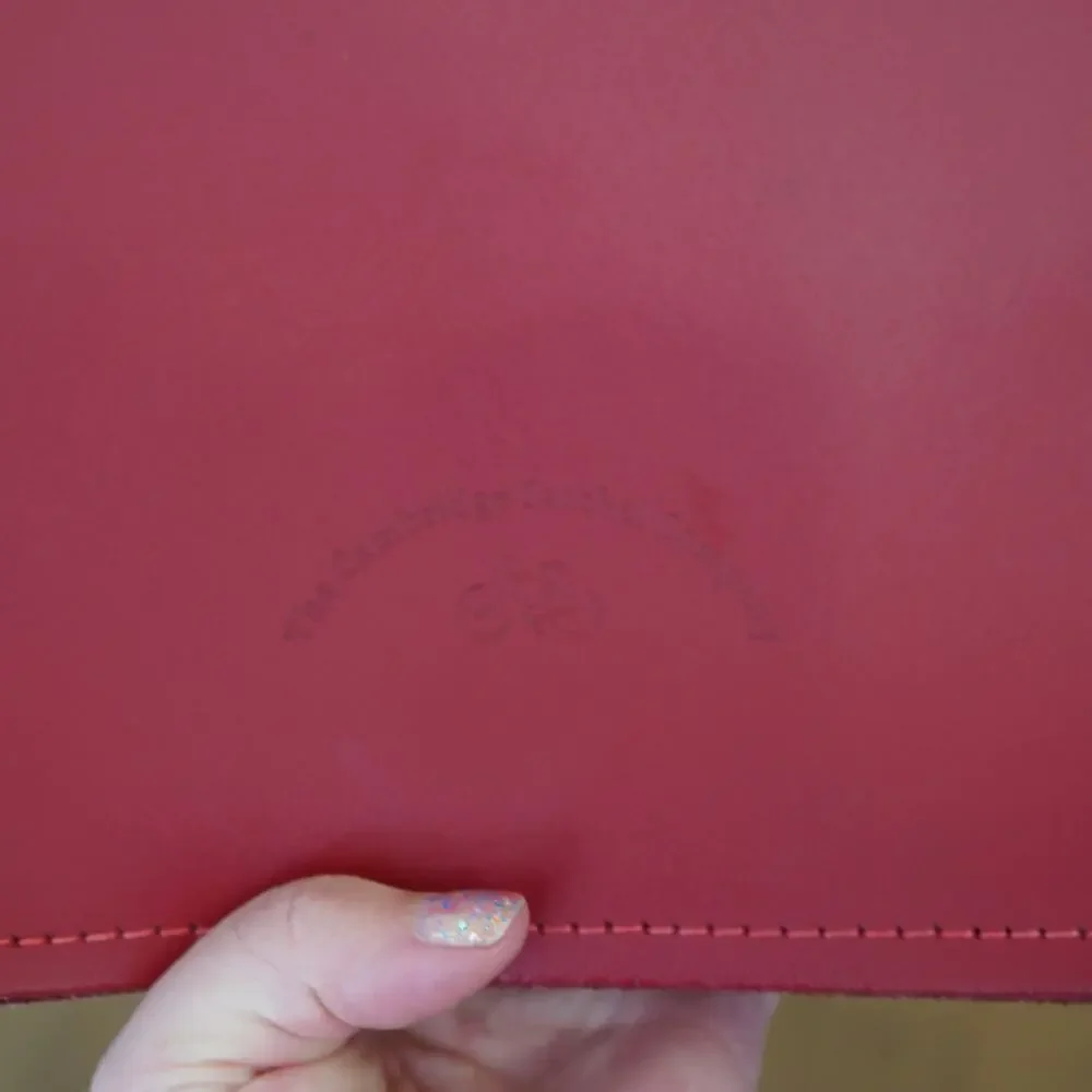 The Cambridge Satchel Company Red Messenger Bag Crossbody Large 13